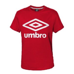 T-SHIRT UMBRO UOMO LOGO ROSSO