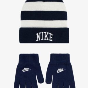 KIT NIKE CAPPELLO + GUANTI BLU WHITE