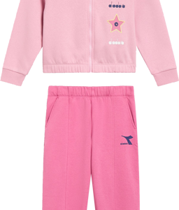 TUTA DIADORA JUNIOR GIRL TRACKSUIRT HD FZ LOGO