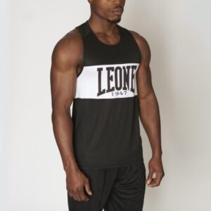 CANOTTA LEONE BOXE SHOCK NERO uomo