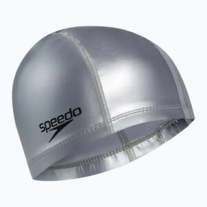 CUFFIA SPEEDO PACE CAP GREY SILICONE + TESSUTO  senior