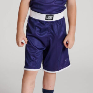 PANTALONCINO LEONE BOXE DOUBLE FACE BLU ROSSO