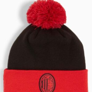 CAPPELLO PUMA ACM MILAN ESS POM POM BEAN BLACK-FOR-ALL