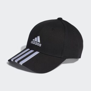 CAPPELLO ADIDAS 3 S BBALL CAP BLACK