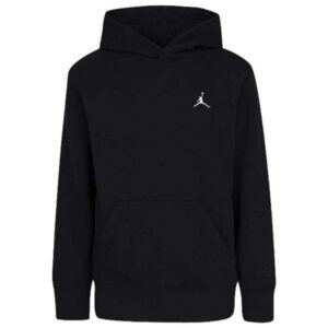 FELPA JORDAN RAGAZZO HOODIE BLACK CON CAPPUCCIO