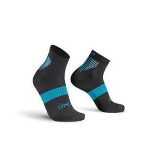CALZE OXYBURN SOCKS STREET SHORT CUT BLACK HARBOR