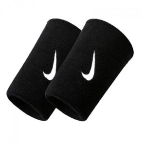 POLSINI NIKE SWOOSH WRISTBAND NERO