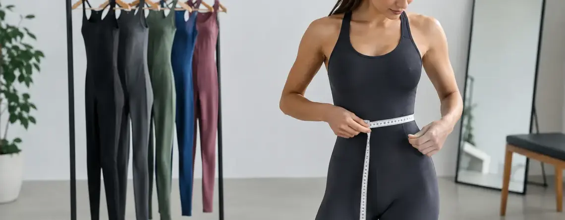 Guida taglie tute sportive per il fit giusto