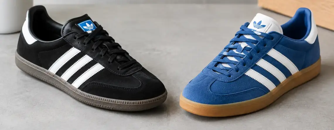 Adidas Samba vs Gazelle: quale scegliere?