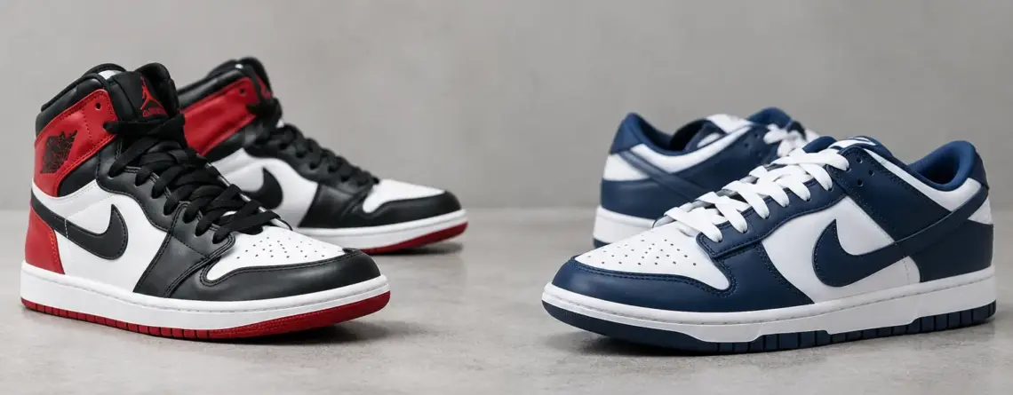 Jordan vs Dunk: quale sneaker Nike scegliere?